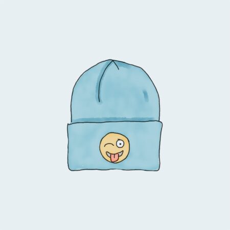 0 Beanie with Logo